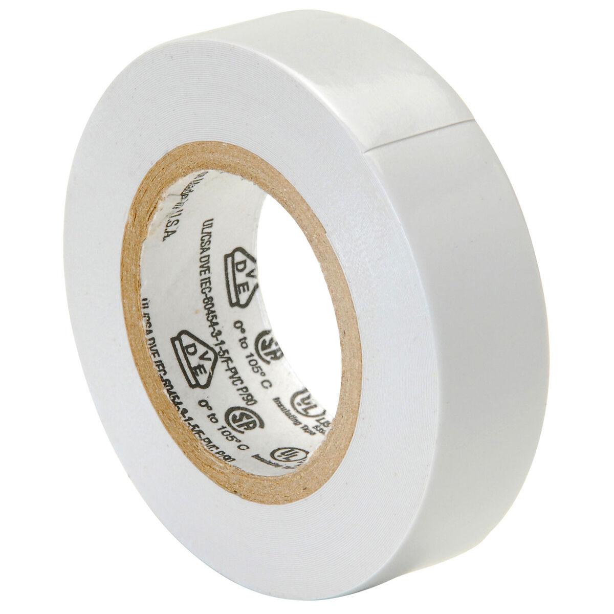 3M Electrical Ecom | Scotch Electrical Tape: 1/2" Wide, 20' Long, 7 mil Thick, Gray - 32 to 220 deg F Operating Temp, 1,250 V/mil, Series 35 | Part